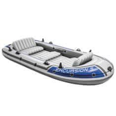Vidaxl Intex Nafukovacia súprava s člnom Excursion 5 so závesným motorom a držiakom
