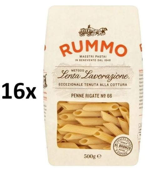 Rummo RUMMO Penne Rigate 16× 500 g