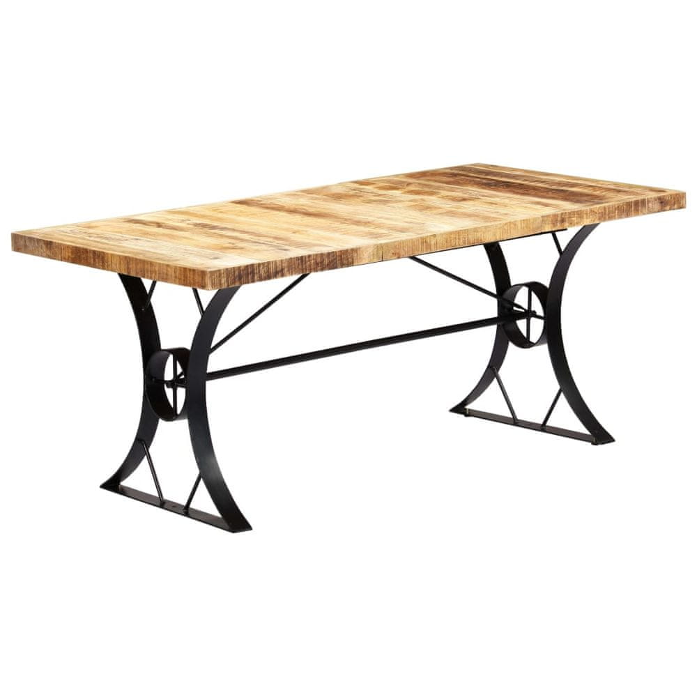 Petromila vidaXL Jedálenský stôl 180x90x76 cm masívne mangovníkové drevo
