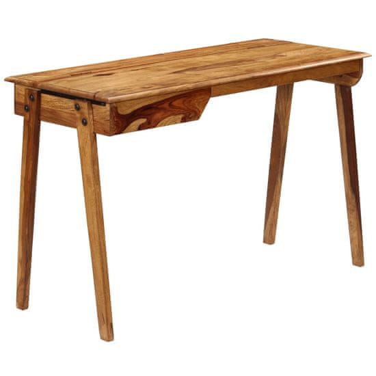 Vidaxl Písací stôl 118x50x76 cm masívne sheeshamové drevo