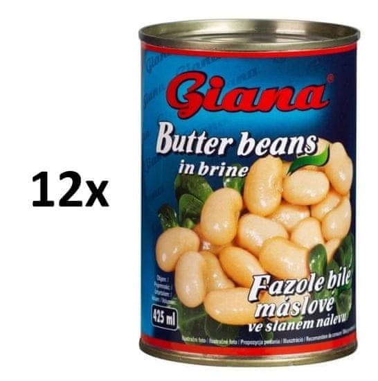 Giana Fazuľa biela maslová 12 × 425ml