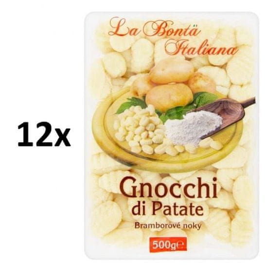 La Bontá Italiana Zemiakové gnocchi 12 × 500g