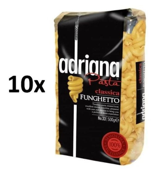 Adriana Funghetto cestoviny semolinové sušené 10 × 500g