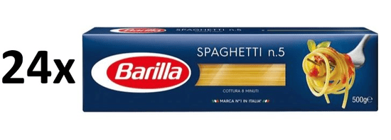 Barilla Barilla Spaghetti Semolinové cestoviny 24 × 500 g