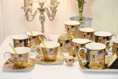 Home Elements  Porcelánový hrnček 300 ml, Klimt, Bozk zlatý