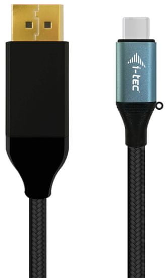 I-TEC USB-C DisplayPort Cable Adapter 4K / 60 Hz, 200 cm C31CBLDP60HZ2M