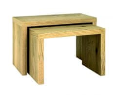 Mørtens Furniture Konferenčný stolík Honey, 50 cm 