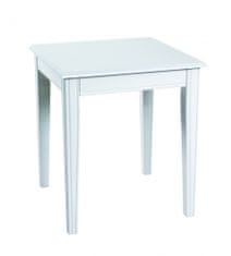 Mørtens Furniture Konferenčný stolík Ross, 51 cm, biela