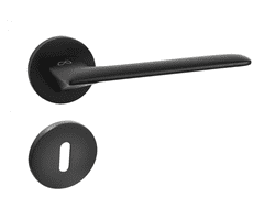 Infinity Line Giulietta S O B00 čierná SLIM - kľučka k dverám - pre cylindrickú vložku