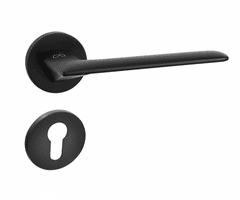 Infinity Line Giulietta S O B00 čierná SLIM - kľučka k dverám - pre cylindrickú vložku