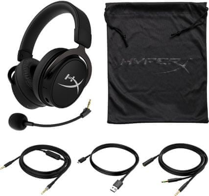 Slúchadlá Kingston HyperX Cloud Mix (HX-HSCA-GM), 53mm meniče, headset, pohodlné, PS4, mikrofón
