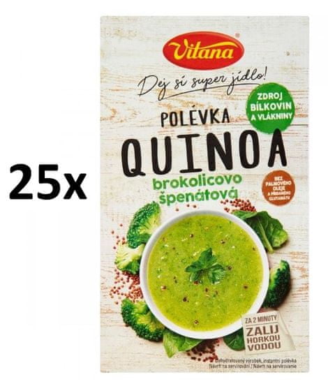 Vitana Brokolica-špenát polievka s quinoa 25x 19g