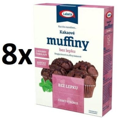 LABETA a.s. Labeta Muffiny kakaové bez lepku 8 × 300g