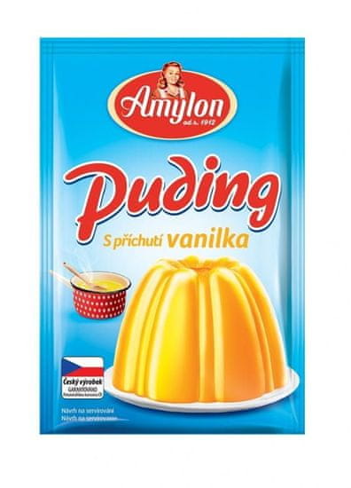 Amylon Puding s príchuťou vanilka v prášku 30 × 37g