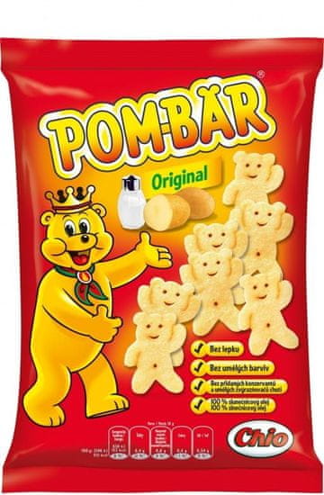 Pom-Bär Original zemiakový snack 12 × 50 g