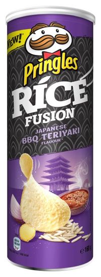 PRINGLES Rice Fusion Japanese BBQ teriyaki 19 × 160 g