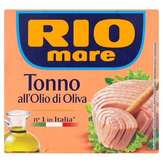 Rio Mare Tuniak v olivovom oleji 12× 160 g
