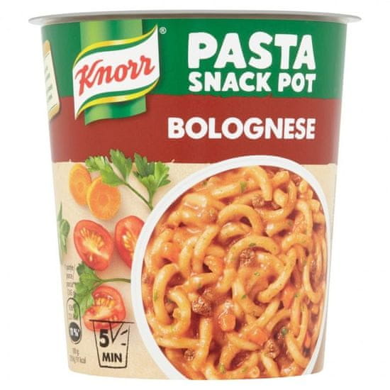 KNORR Snack Cestoviny s boloňskou omáčkou 8 × 60 g