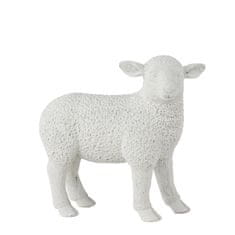 Lene Bjerre Dekoračná ovečka SEMINA biela, výška 11 cm