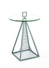 Mørtens Furniture Konferenčný stolík Elliot, 57 cm, sivá