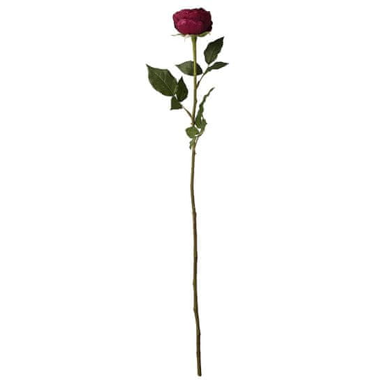 Lene Bjerre Červená ruža FLORA 58 cm