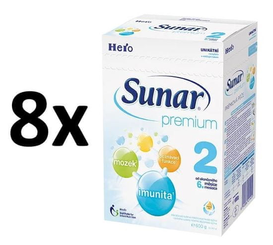 Sunar Premium 2, 8x600g