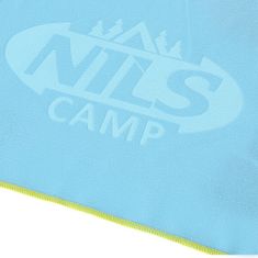 NILLS CAMP rýchloschnúci uterák z mikrovlákna NCR11, modrý/zelený
