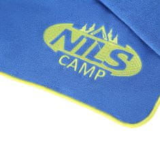 NILLS CAMP rýchloschnúci uterák z froté NCR01, modrý