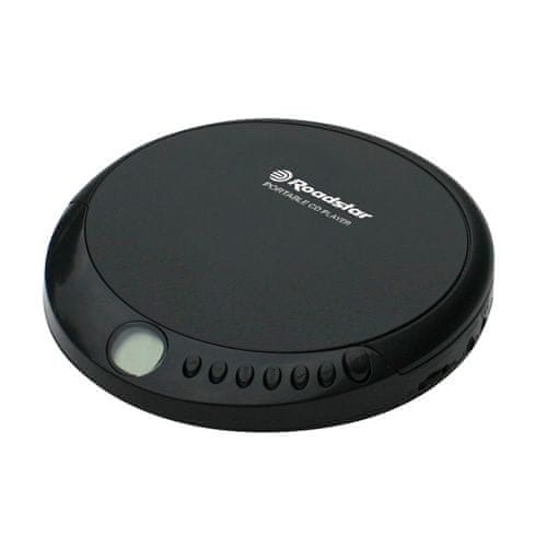 Roadstar PORTABLE CD PLAYER WITH EARPHONE JACK, Earphones INCLUDED, PORTABLE CD PLAYER WITH EARPHONE JACK, Earphones INCLUDED