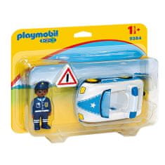 Playmobil Policajné auto , 1.2.3, 3 ks