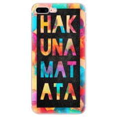 iSaprio Silikónové puzdro - Hakuna Matata 01 pre Apple iPhone 7 Plus / 8 Plus