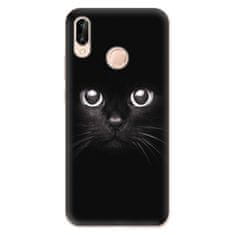 iSaprio Silikónové puzdro - Black Cat pre Huawei P20 Lite