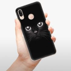 iSaprio Silikónové puzdro - Black Cat pre Huawei P20 Lite