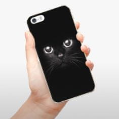 iSaprio Silikónové puzdro - Black Cat pre Apple iPhone 5/5S/SE