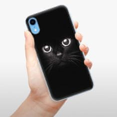 iSaprio Silikónové puzdro - Black Cat pre Apple iPhone Xr