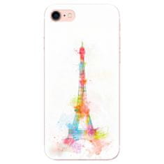 iSaprio Silikónové puzdro - Eiffel Tower pre Apple iPhone 7 / 8