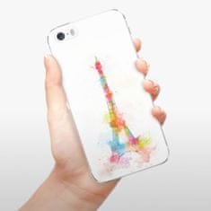 iSaprio Silikónové puzdro - Eiffel Tower pre Apple iPhone 5/5S/SE