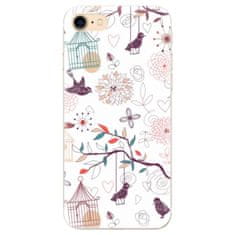 iSaprio Silikónové puzdro - Birds pre Apple iPhone 7 / 8