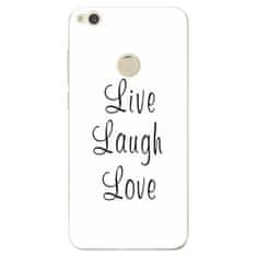 iSaprio Silikónové puzdro - Live Laugh Love pre Huawei P9 Lite (2017)