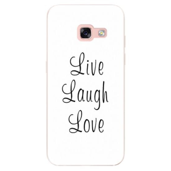 iSaprio Silikónové puzdro - Live Laugh Love pre Samsung Galaxy A3 (2017)