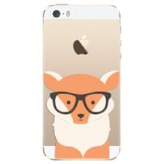 iSaprio Silikónové puzdro - Orange Fox pre Apple iPhone 5/5S/SE