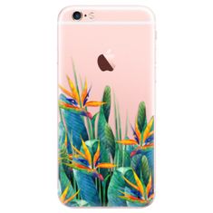 iSaprio Silikónové puzdro - Exotic Flowers pre Apple iPhone 6 Plus