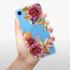 iSaprio Silikónové puzdro - Fall Flowers pre Apple iPhone XR
