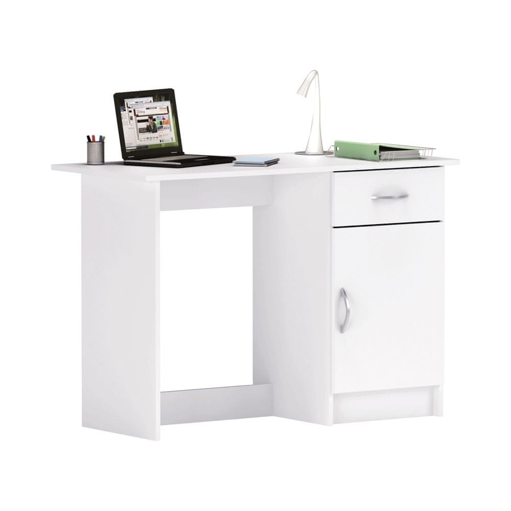 IDEA nábytok Písací stôl OSIRIS biely