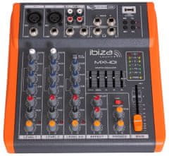 IBIZA SOUND MX401 Ibiza Sound analógový mix. pult