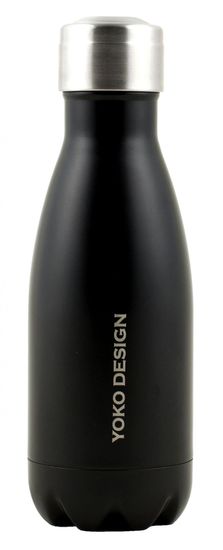 Yoko Design termo fľaša, 260 ml, čierna