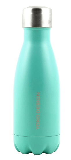 Yoko Design termo fľaša, 260 ml, tyrkysová