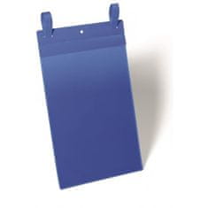 Durable Vrecko na dokumenty s páskami 210x297mm na výšku 50 ks modré