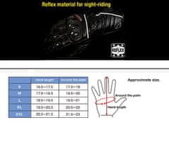 Hit-Air R3 motorkárske rukavice - Veľkosť rukavíc : S 