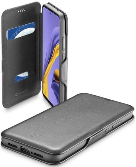 CellularLine Puzdro typu kniha Book Program pre Samsung Galaxy A51 BOOKCLU2GALA51K, čierne